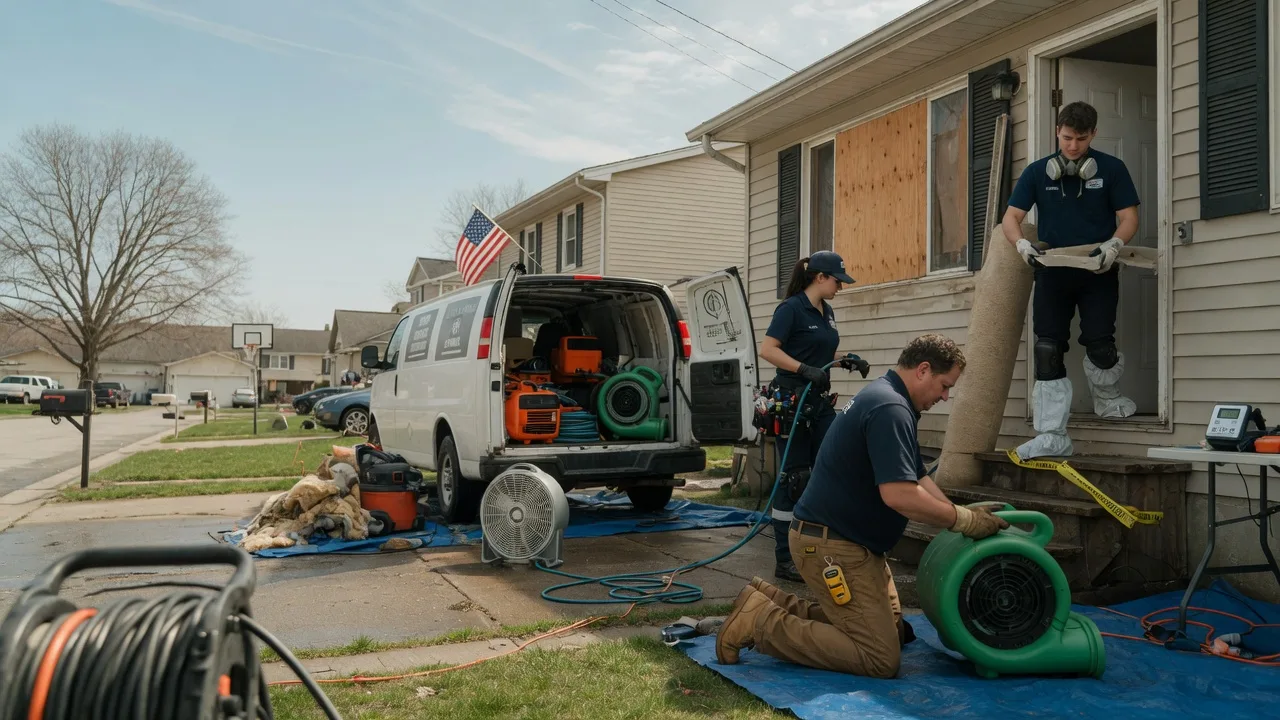 Water Damage Restoration in Suring, WI near me